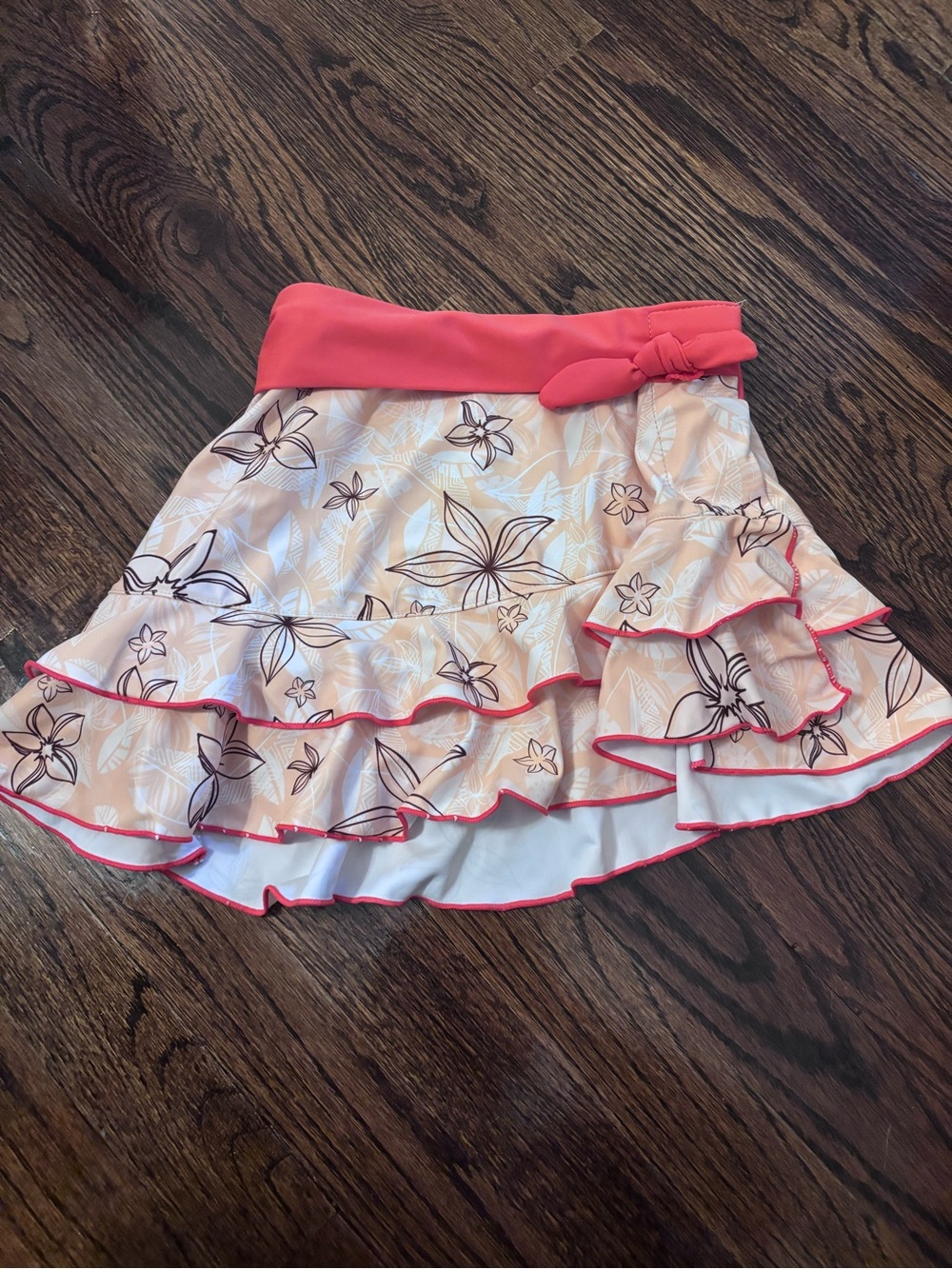 Girls Moana Ruffle Skirt